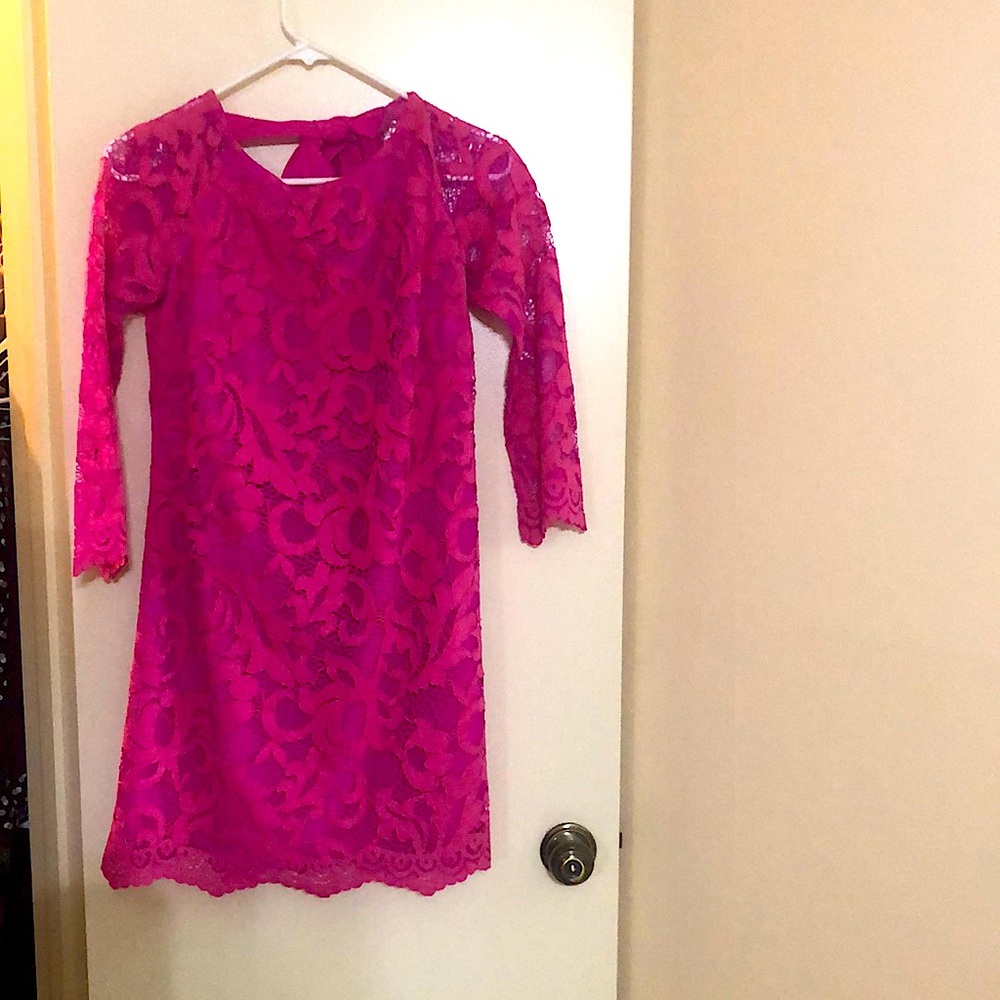Lily Pulitzer Like New Lace Dress